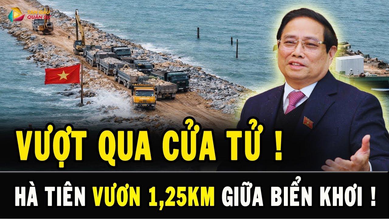 Cán Mốc 1,25km, Đường Vượt Biển Hà Tiên VƯỢT QUA “NGƯỠNG SINH TỬ