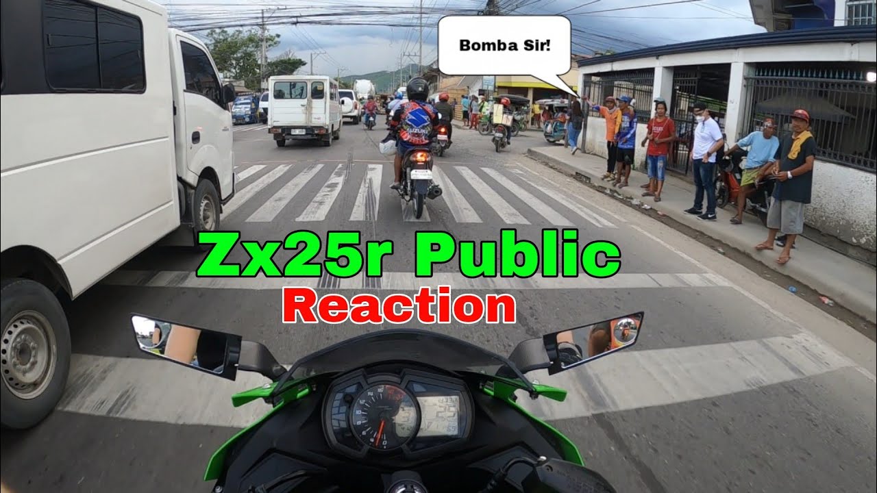 Zx25r Public reaction 11 compilation bomba! || napapatitig at napapalingon!! Baruyork