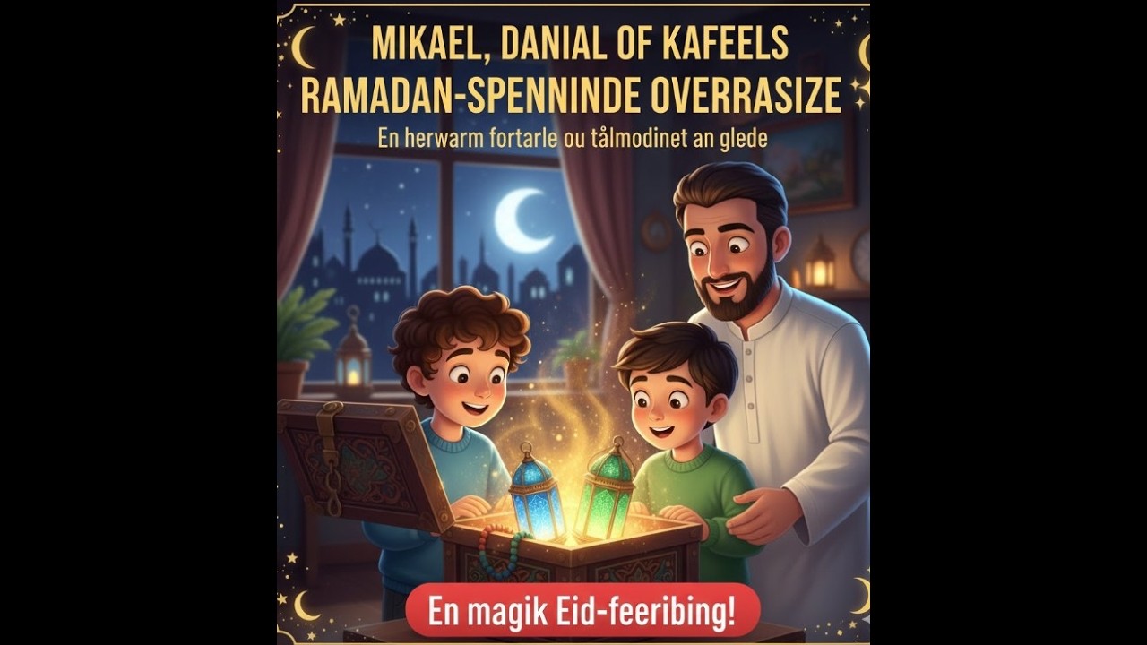 🌙 MIKAEL, DANIAL OG KAFEELS RAMADAN-OVERRASKELSE | En fortelling om tålmodighet og glede ✨🎁