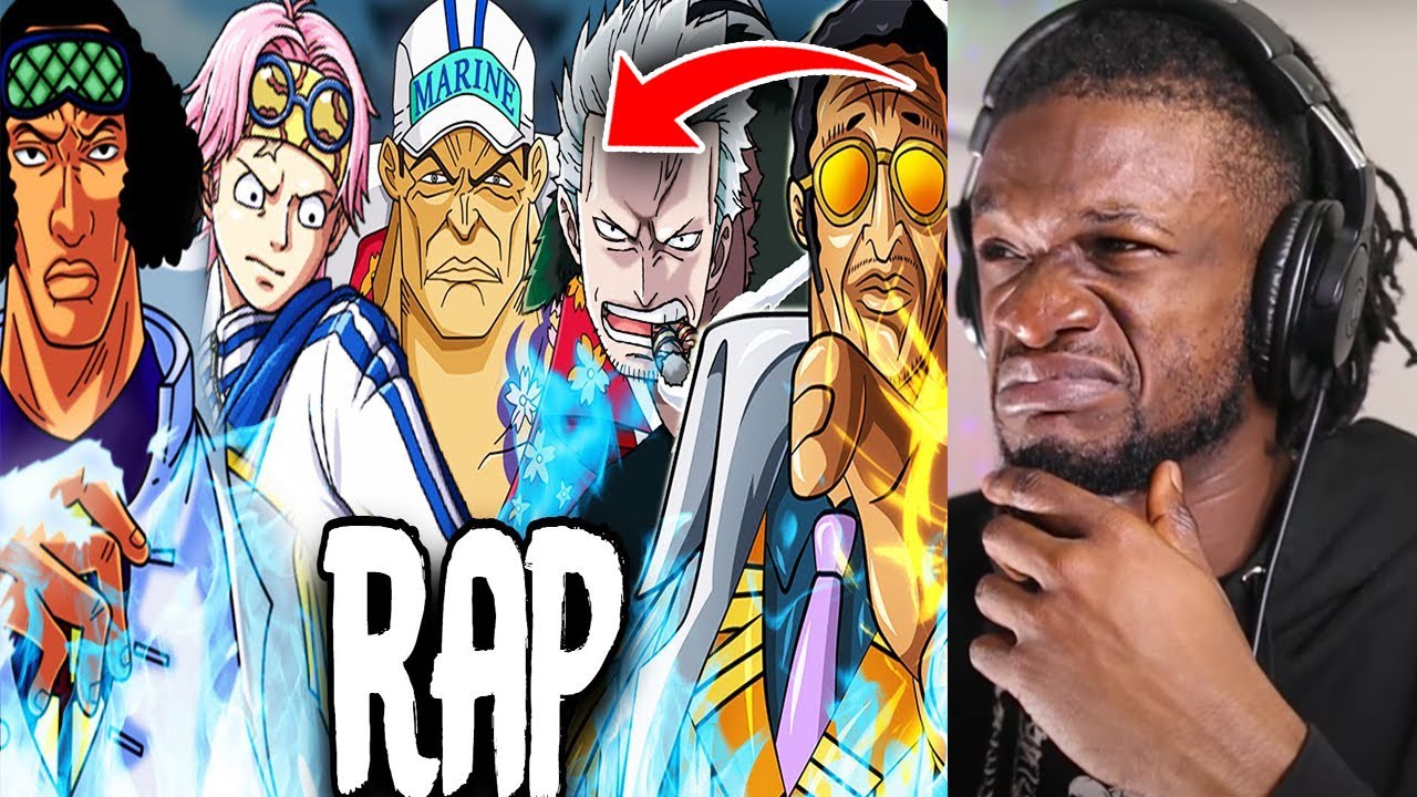 ONE PIECE MARINE RAP CYPHER | RUSTAGE ft. Shofu, DizzyEight, Shwabadi  (REACTION)