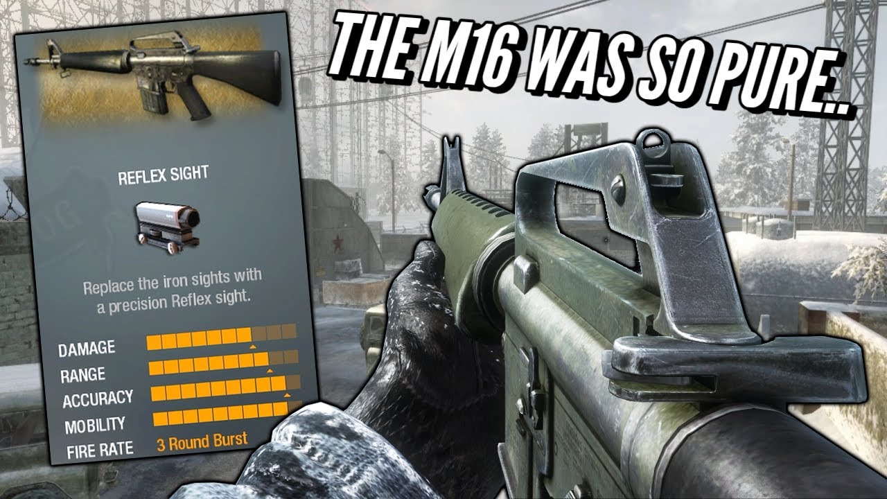 Это M16 из Black Ops 1 в 2023 году...