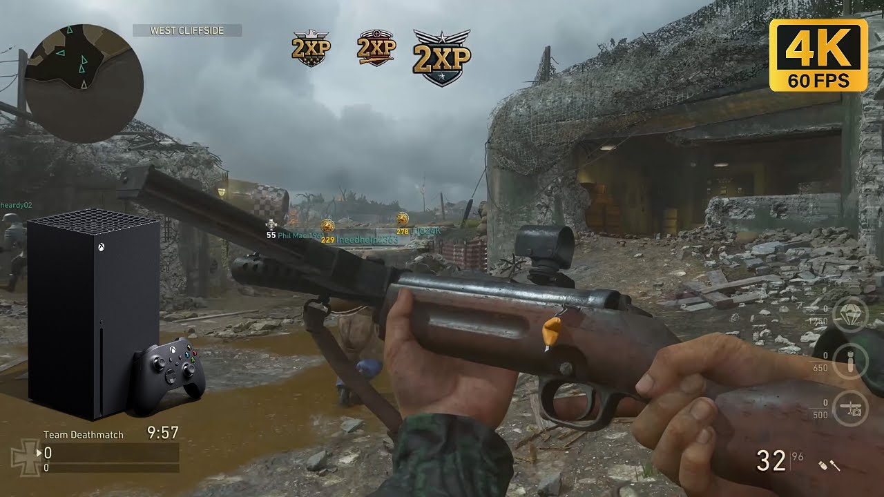 Call of Duty WW2 [Xbox Series X] Multiplayer Gameplay in 2024 (No Commentary)