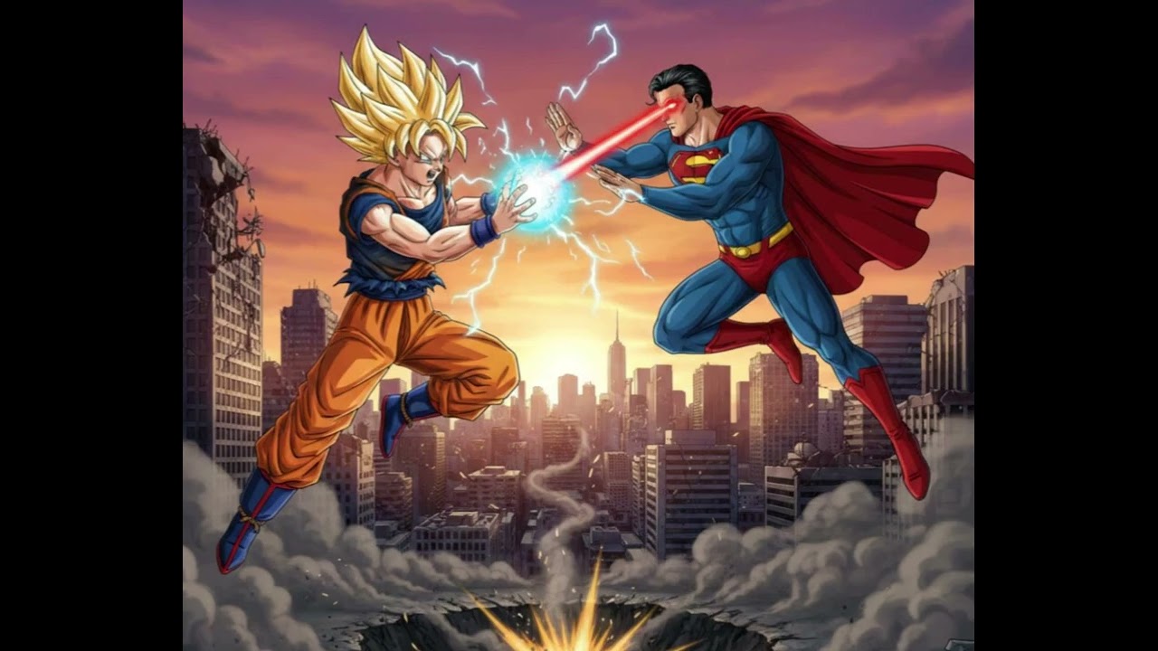 Ai battles presents Goku vs Superman 