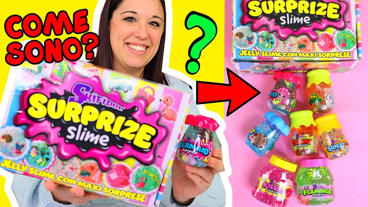 Provo NUOVI SLIME SURPRIZE SKIFIDOL! COME SARANNO?