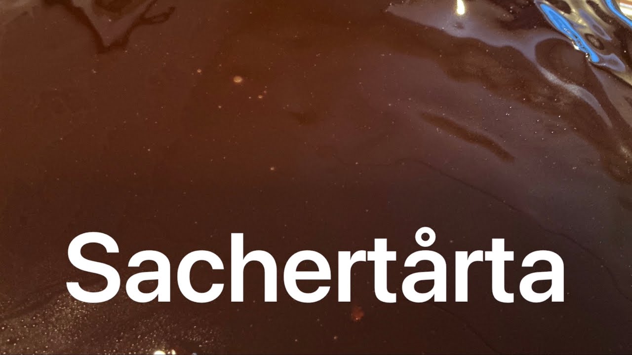 Sachertårta 
