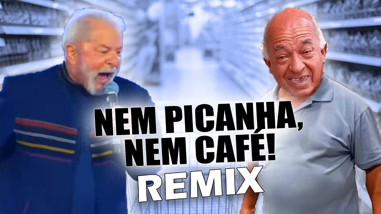Nem Picanha, Nem Café! (Se Preparem!) | REMIX ROCK | Feat. Lula e Tio do Biscoito