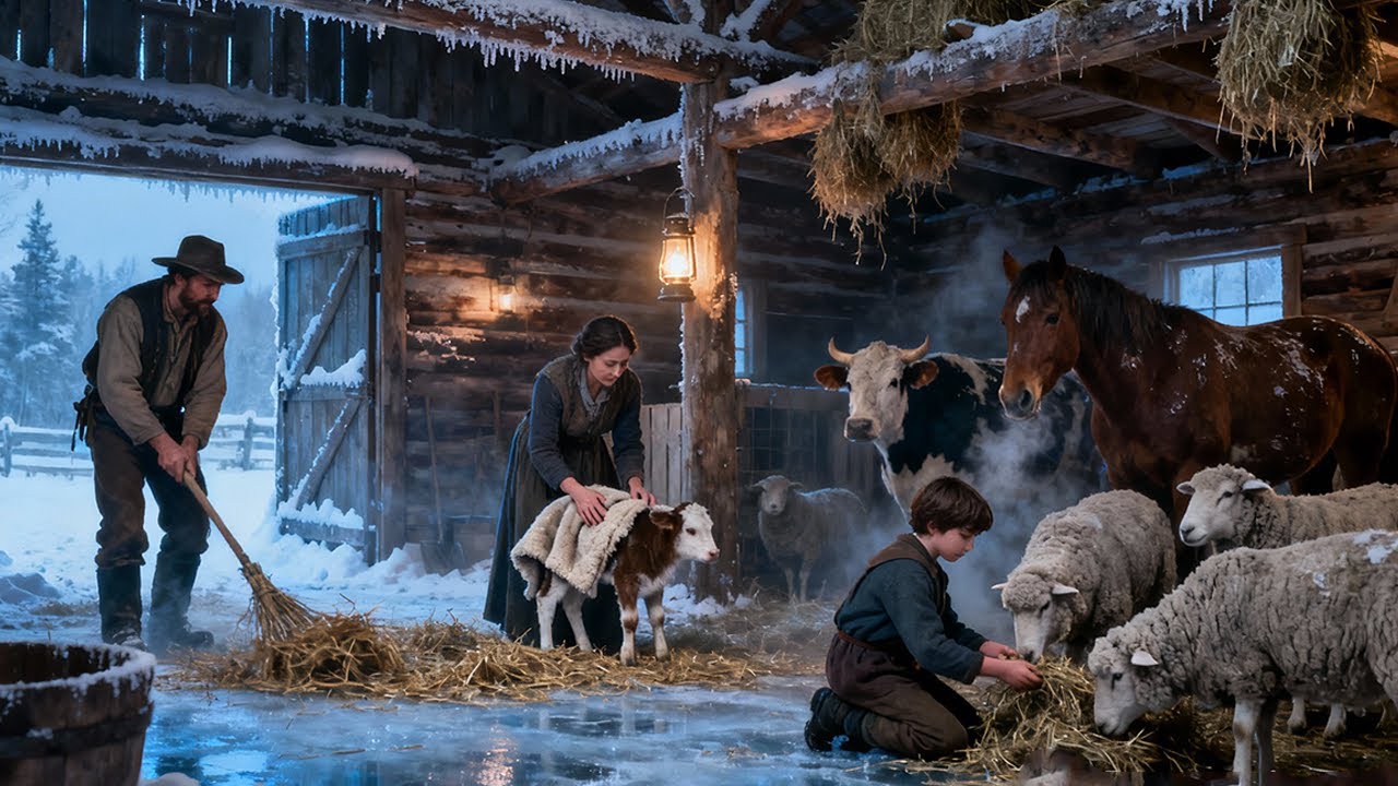 How Early Settlers Kept Their Animals Alive Through Deadly Winters | Relaxing History for Sleep