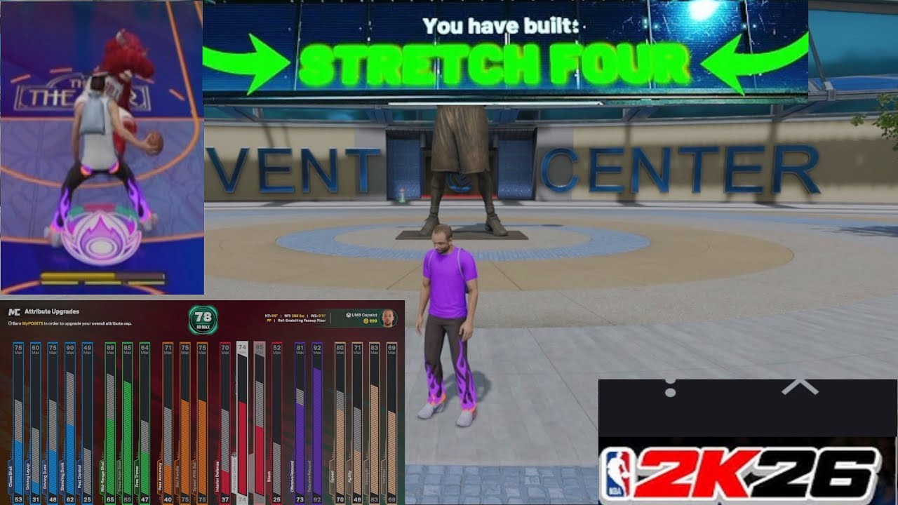 THE BEST STRETCH BIG MAN BUILD IN NBA2K26 HAS ARRIVED🔥🃏