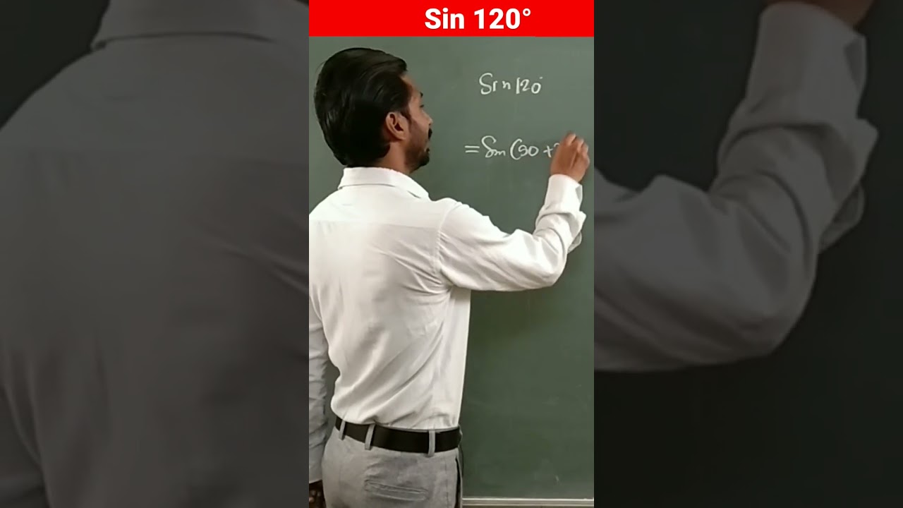 Sin 120&deg;, sin 120, sin120, sin 120 degree, value of sin 120, value of sin 120 degree #yt #ytshorts