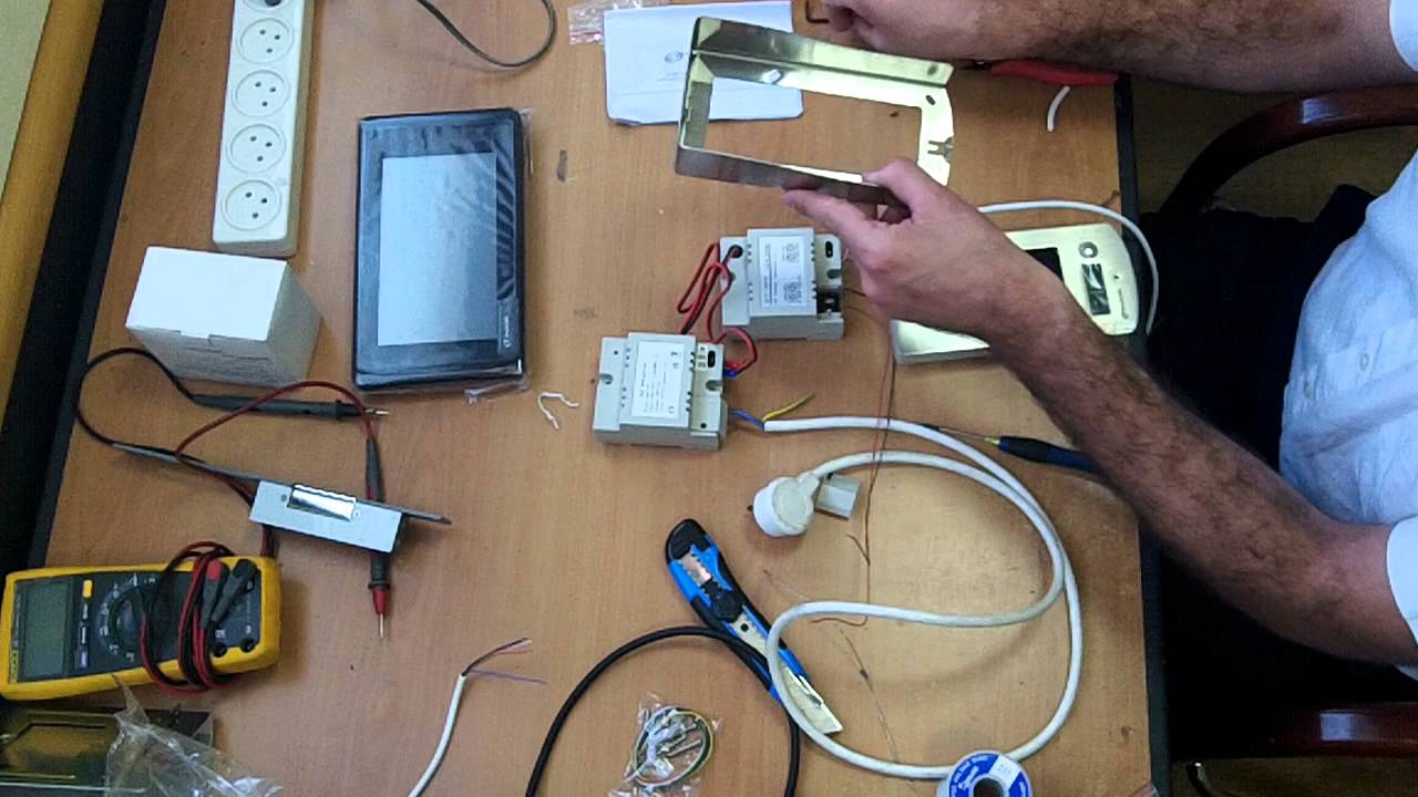 חיבור מערכת וידאו דו גידית חלק 2
