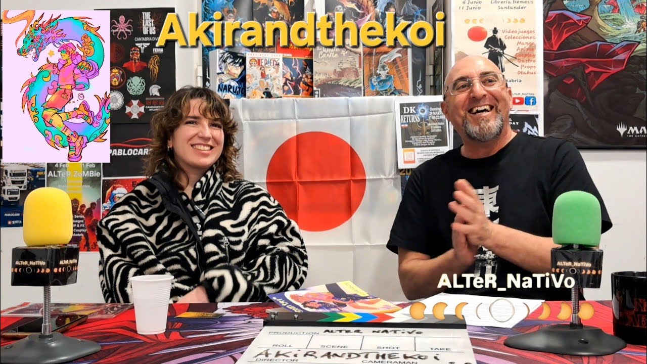 Entrevista a AKIRANDTHEKOI: Maria Gago. El arte Manga con Inspiración K-POP