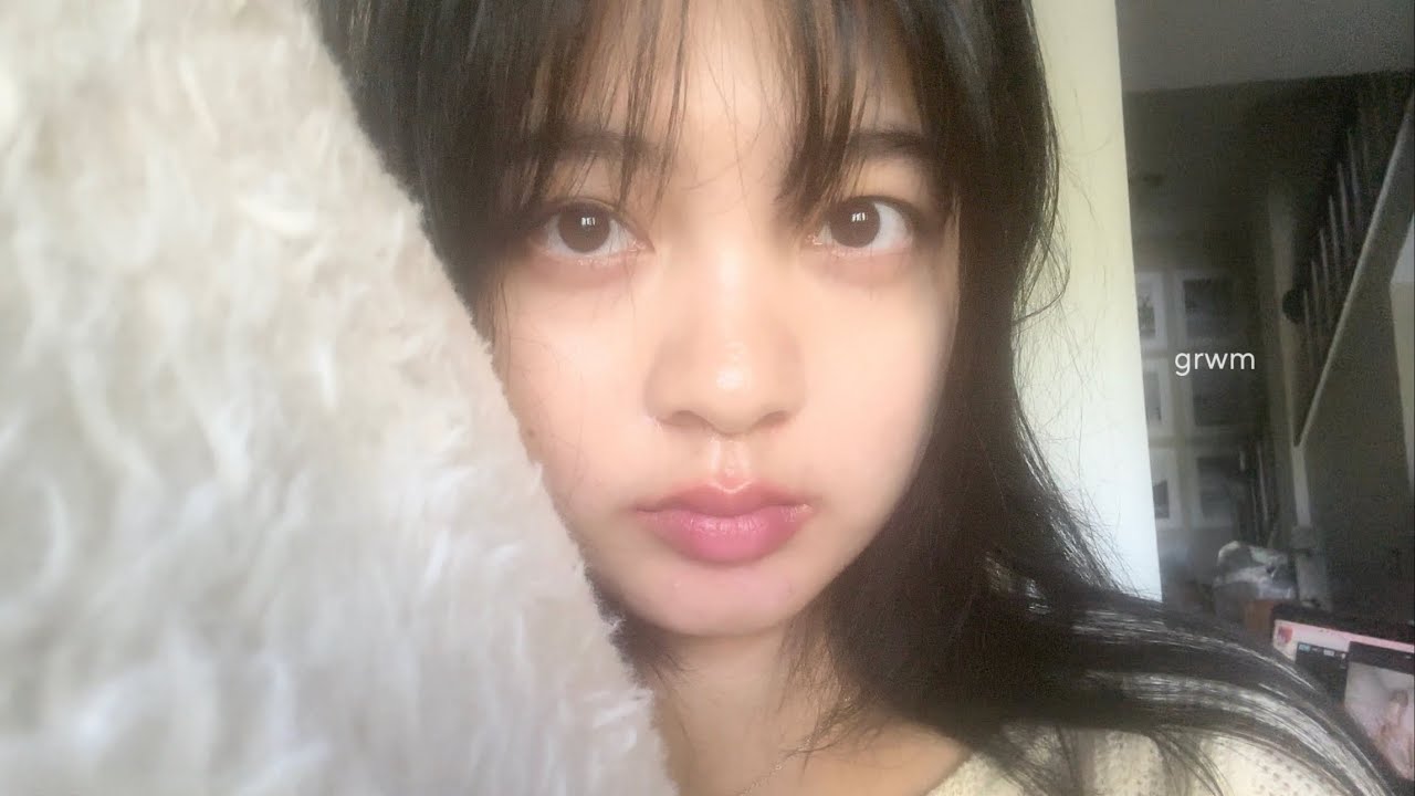 GRWM: “No Makeup” Makeup, Everyday Makeup for a Productive Day + cutting my bangs !