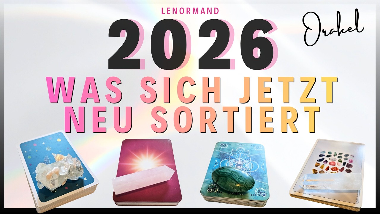 Das ändert sich dieses Jahr - Lenormand Auswahlorakel