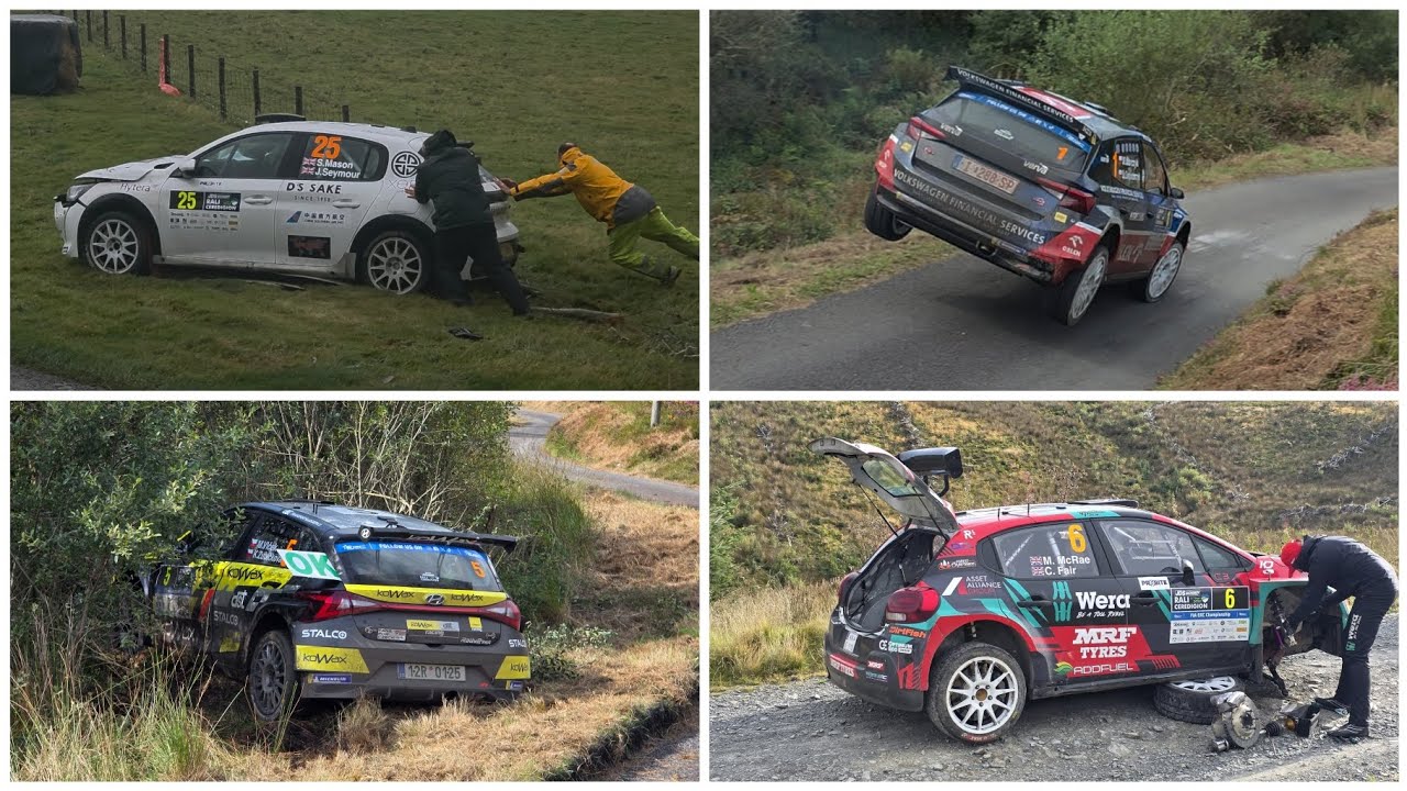 Rali Ceredigion 2025 / CRASH, BIG MOMENTS and ACTION 