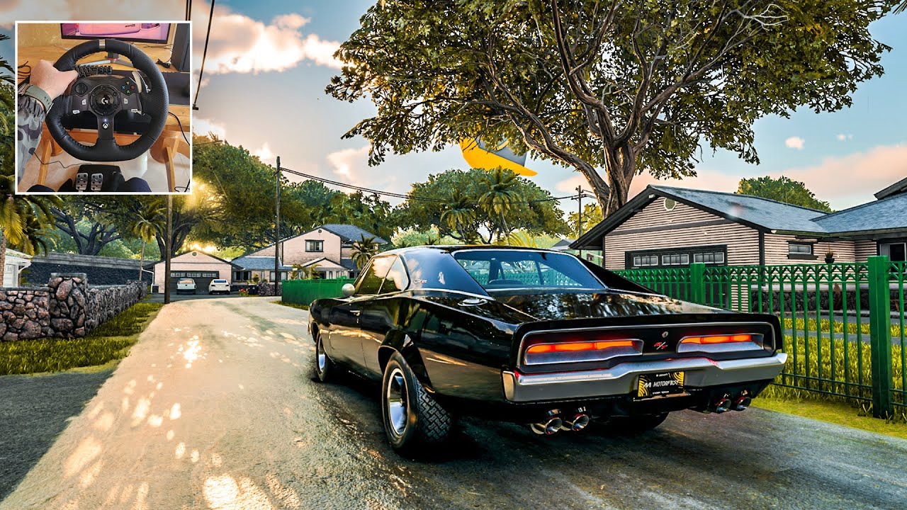 Charger R/T Hemi | The Crew Motorfest | Steering Wheel Gameplay