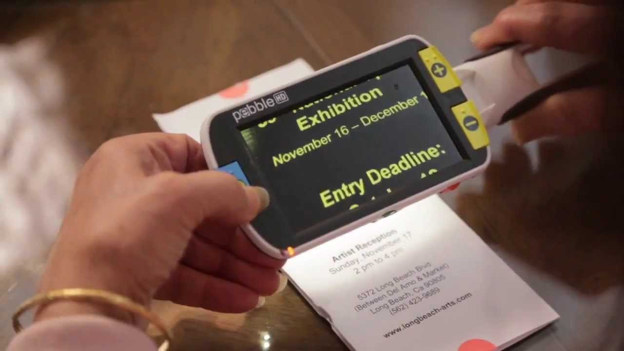 Videoingranditore Tascabile Pebble HD