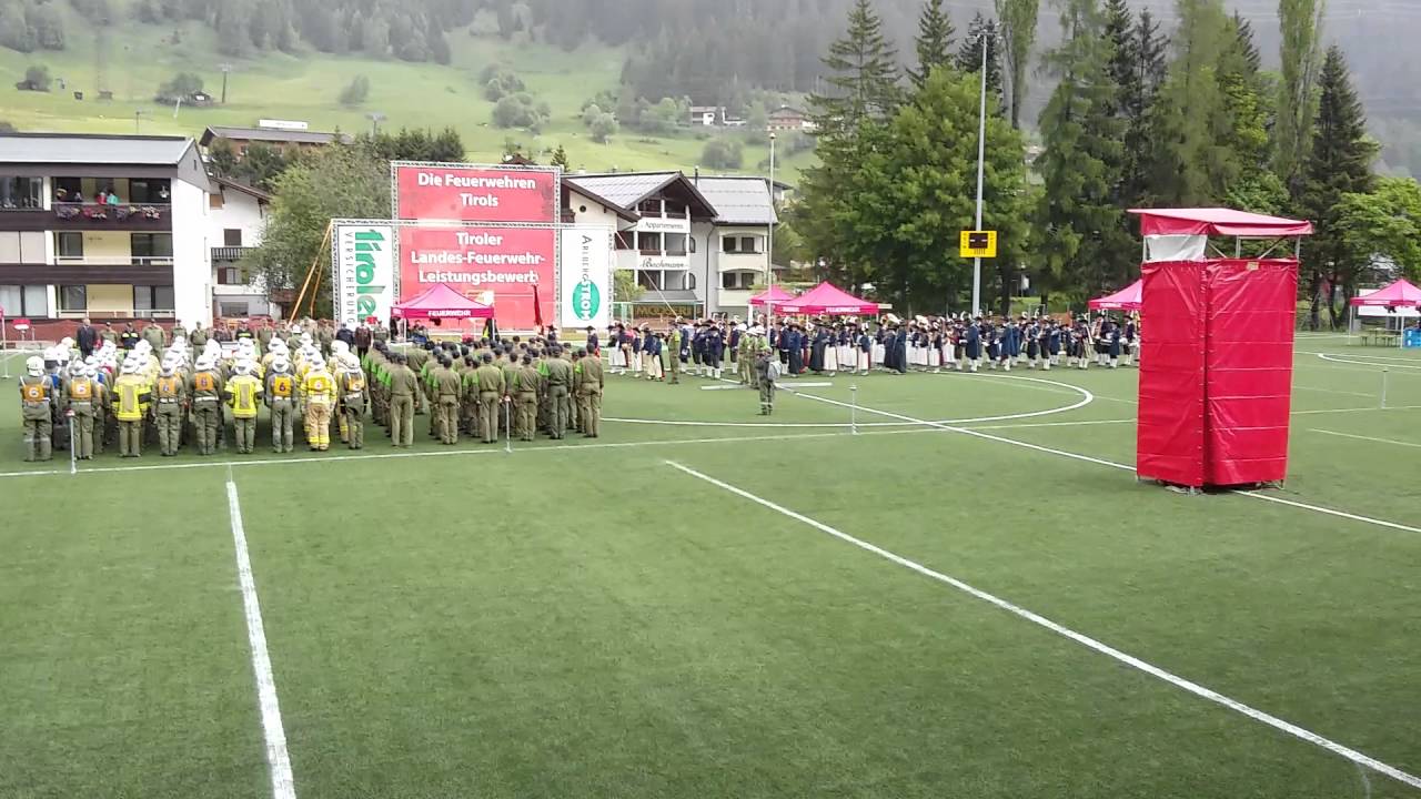 Eröffnung des 54. Landesfeuerwehrbewerb St. Anton am Arlberg