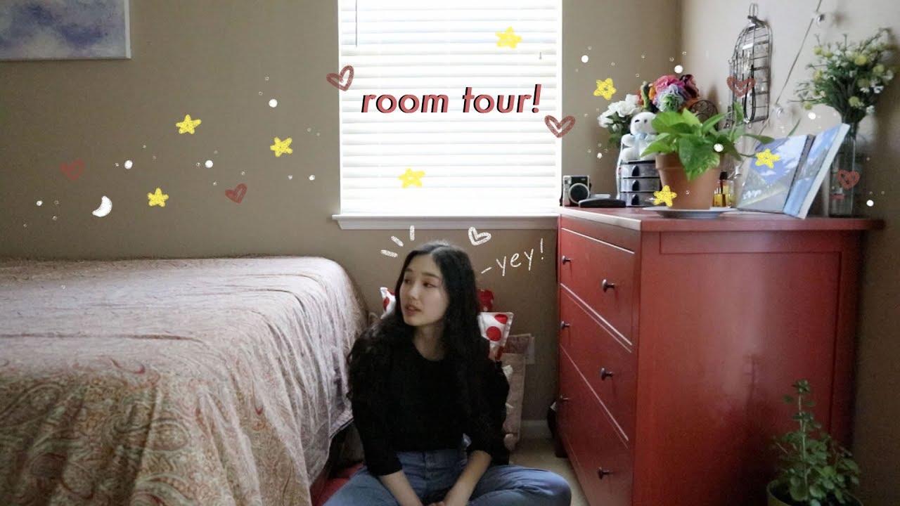 my room tour ⭐️  minimal(ish) & very colorful heh