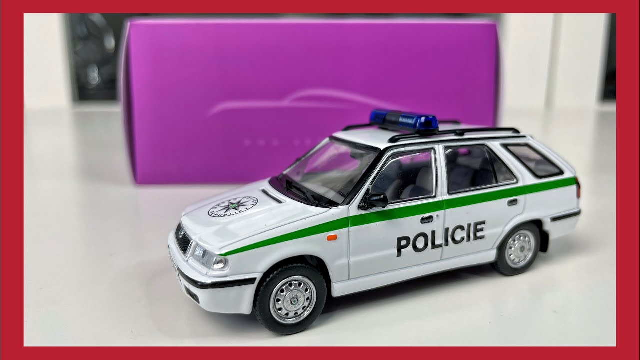 1:43 Skoda Felicia FL Combi (Police Czech Republic) - Abrex [Unboxing]