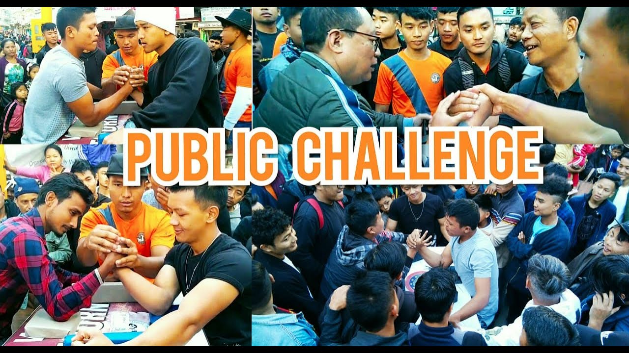 MIZO ARM WRESTLING | PUBLIC CHALLENGE (Part I)