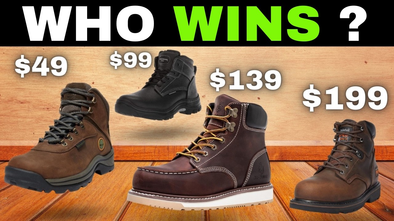 9 Best Work Boots for Men [2026]🥾Steel Toe, Waterproof, Durable, Lightweight, Comfortable, Wide Feet
