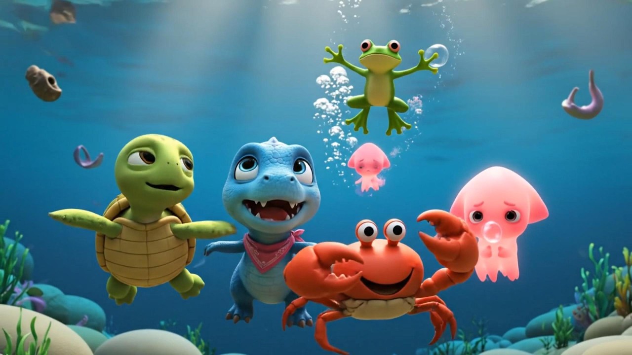Dino, Turtle & Crab: An Adventure to the Deep Ocean Cave