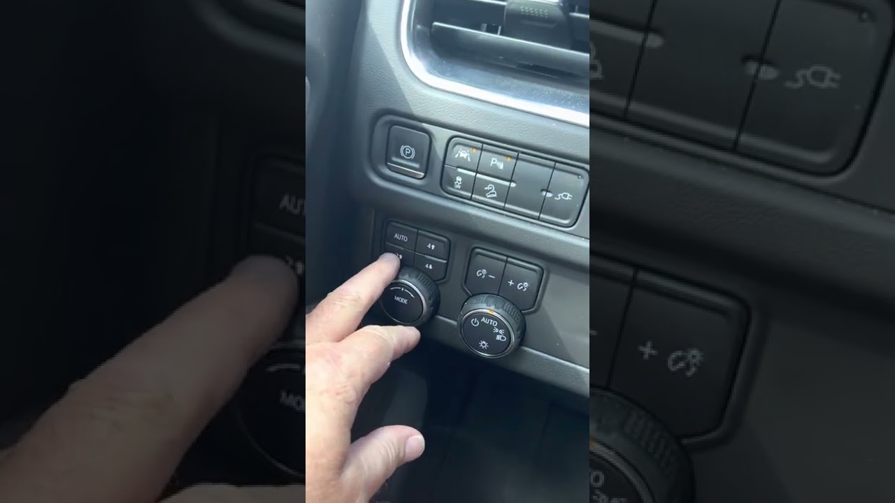 2021 Chevy Tahoe - shift transfer case to neutral for flat towing