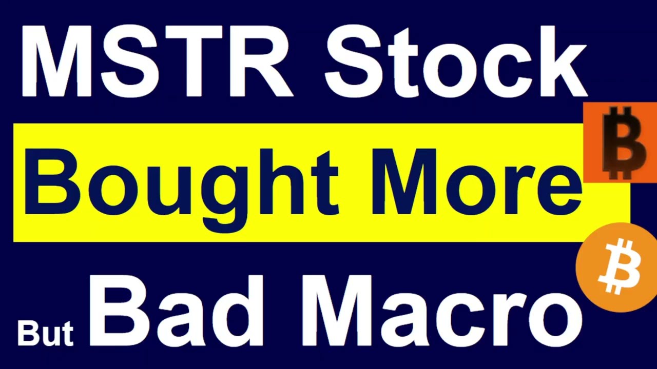 MSTR Stock: Saylor Bought More! My Expectations for Bitcoin this Week? All About MidEast & Macro!