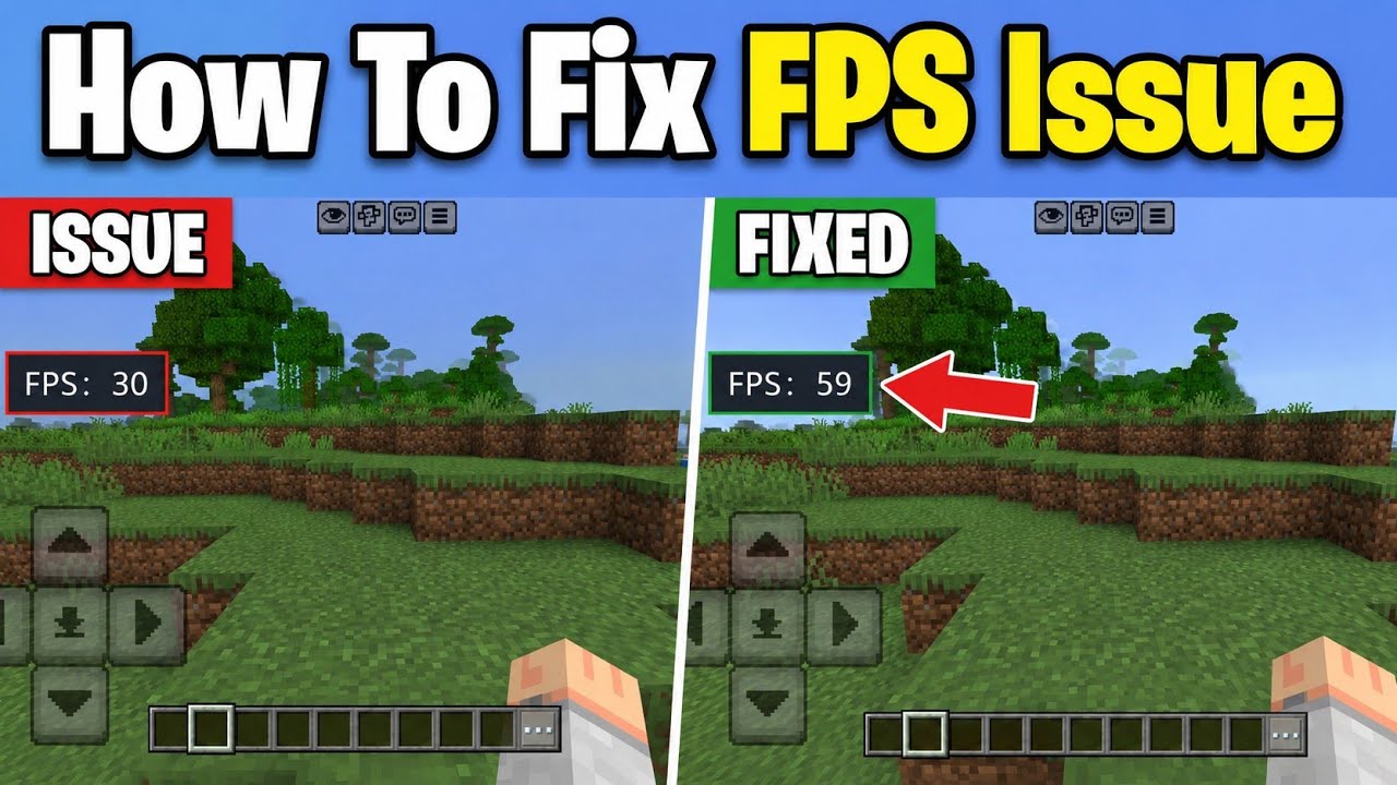 How To Fix FPS Issue in MCPE 26.30 | LeviLauncher for Minecraft
