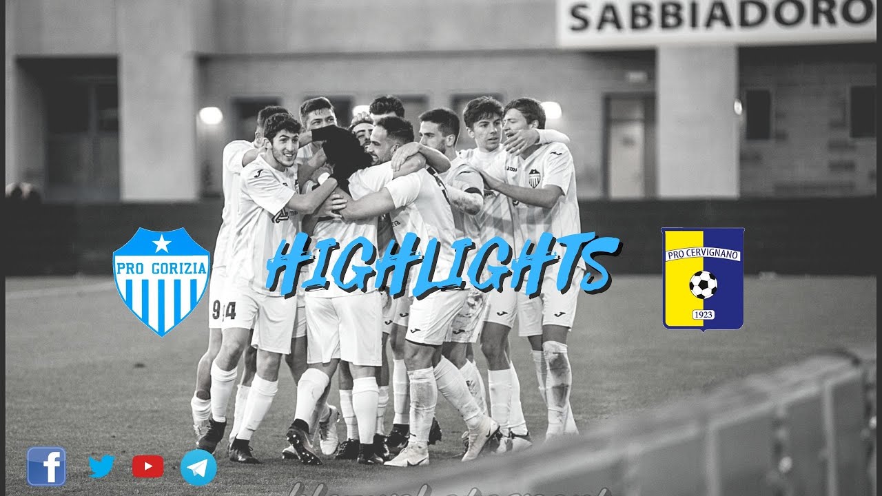 Pro Gorizia - Pro Cervignano 6-2 HIGHLIGHTS