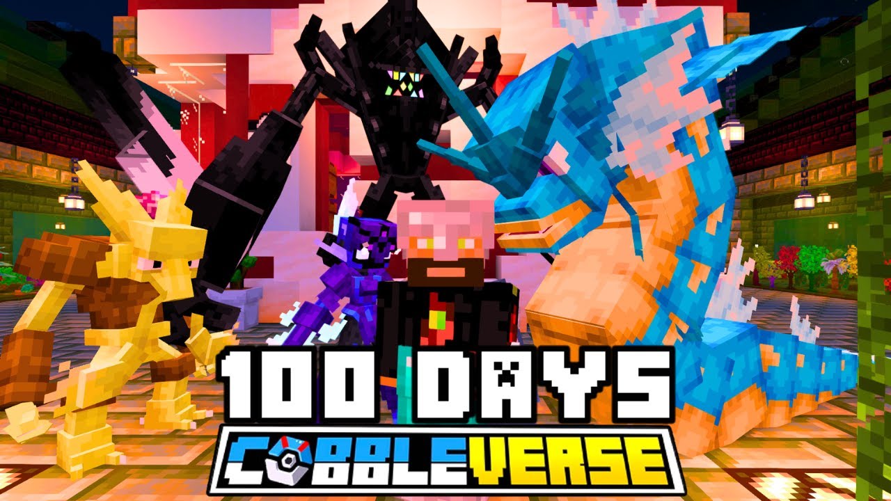 i Spent 100 Days in Cobblemon in Minecraft Survival [Cobbleverse]