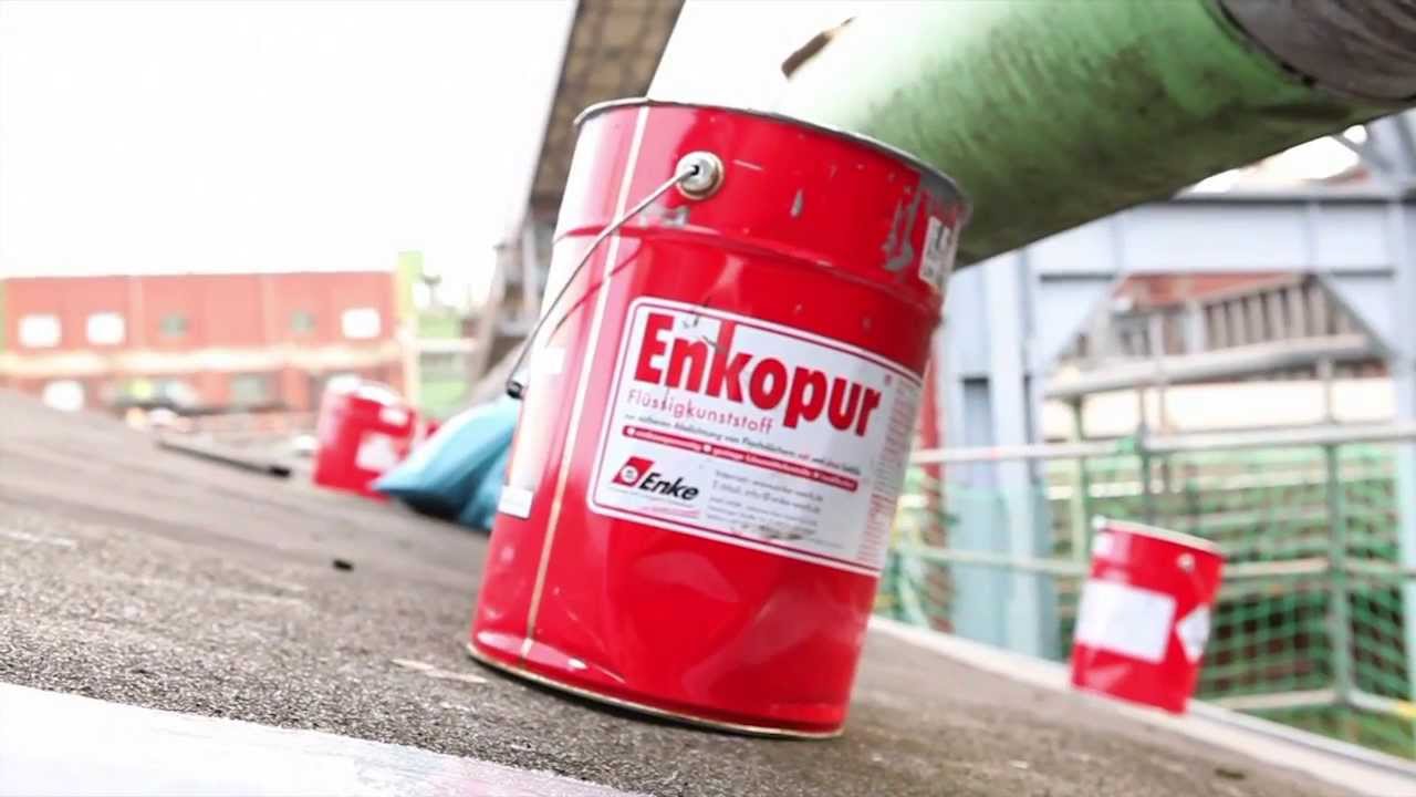 Enke- Flüssigkunststoffe für Flachdächer