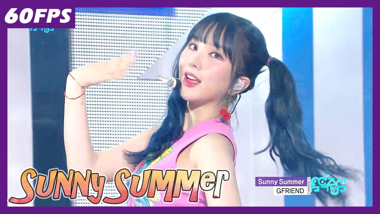60FPS 1080P | GRFIEND - Sunny Summer, 여자친구 - 여름여름해 Show Music Core 20180721