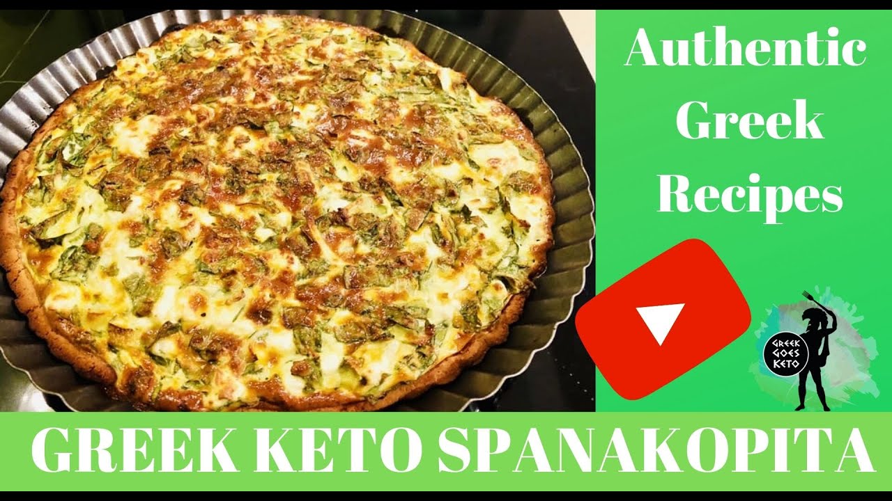 Greek Goes Keto - Old-fashioned Spanakopita
