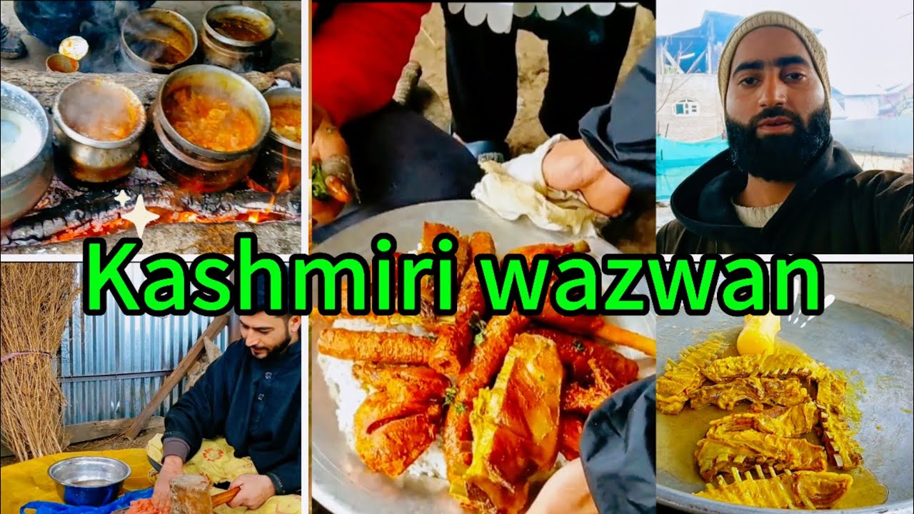 Kashmiri wazwan special vlog aaj ghar pe tha wazwan