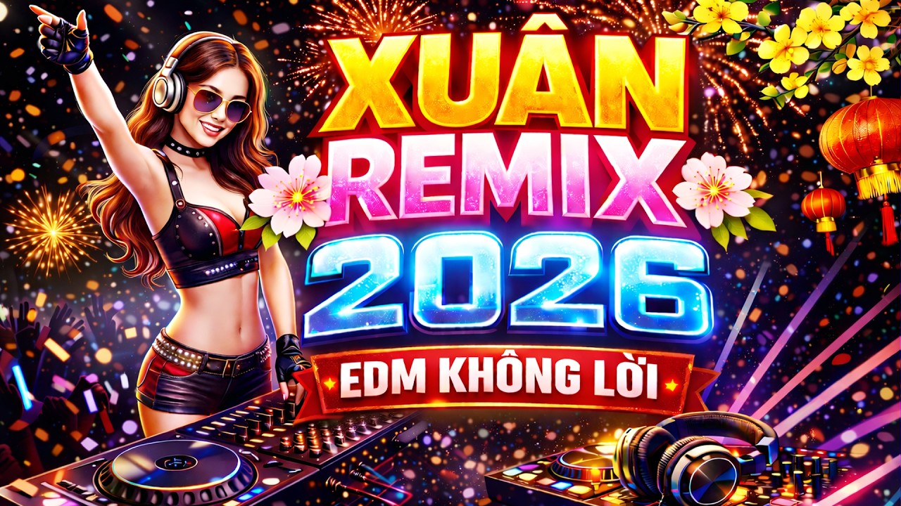 🔥 NHẠC TẾT EDM REMIX KHÔNG LỜI 2026 – Bass Căng Đét 🎧 Nghe Là Nghiện
