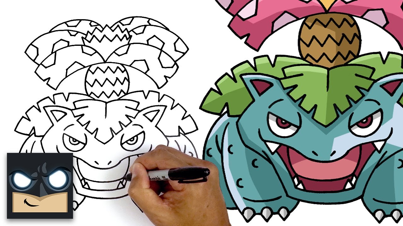 How To Draw Venusaur | Pokemon