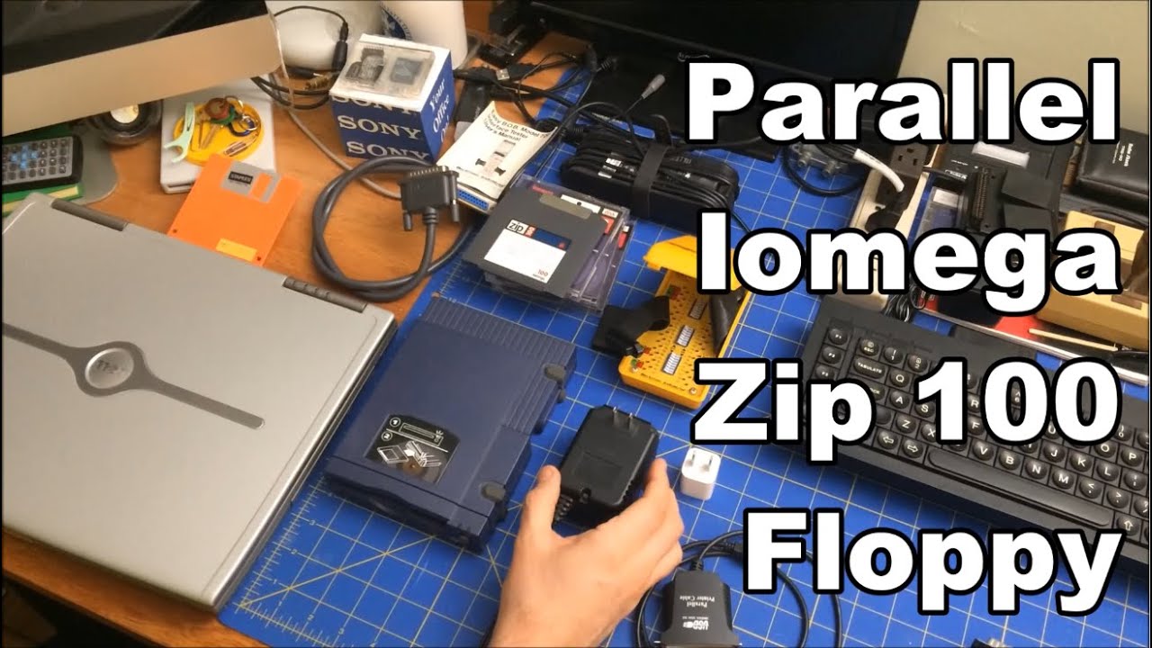 100MB Floppy from the 90's: Parallel Iomega Zip 100