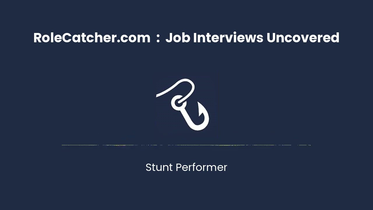 Stunt Performer : Job Interviews Uncovered
