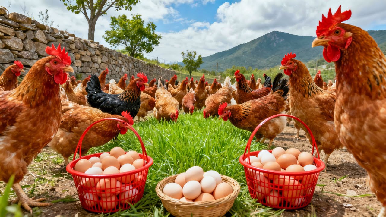 How to Raise Egg-laying Hens for Super Profit - Poultry Egg Business - Raising Hens for Egg Laying