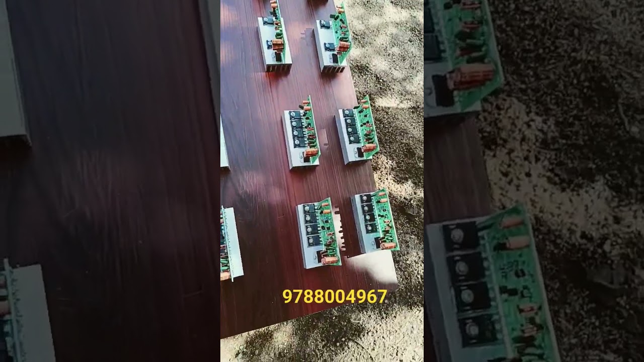 2.1 POWER AMPLIFIER AUDIO BOARDS AVAILABLE MODELS