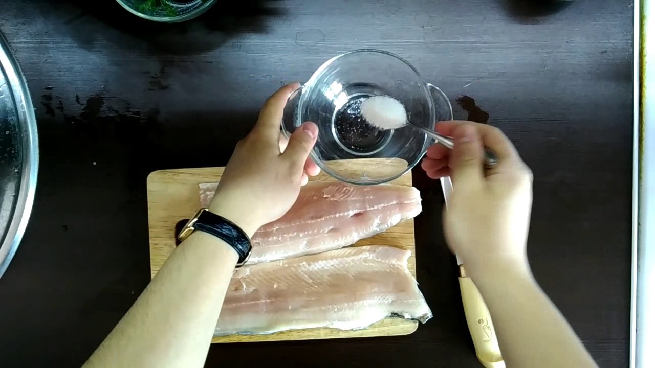 Филейный нож Rapala (Marttiini).Разделка и засолка форели.