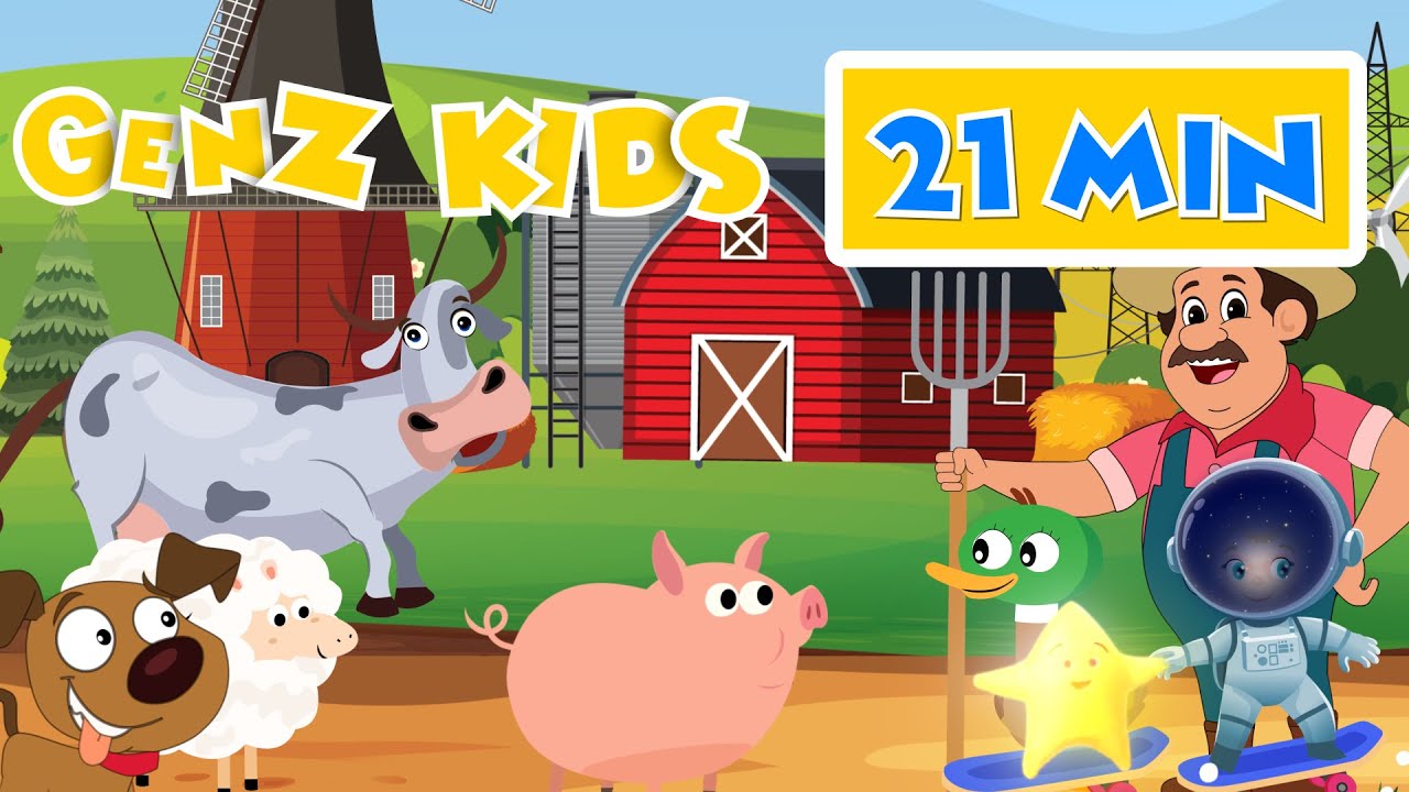 Five Little Ducks + More Nursery Rhymes & Kids Songs -GENZ-KIDS Nursery Rhymes & Kids Story