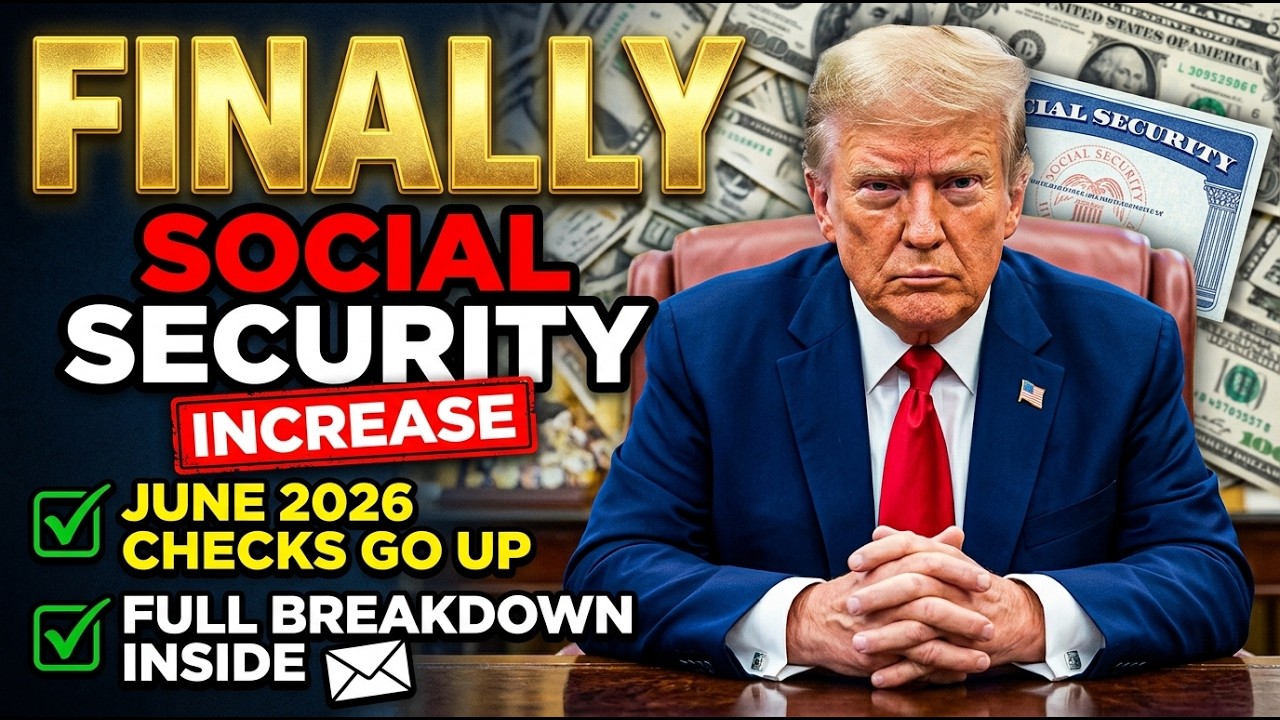 FINALLY! Social Security Checks Are Going Up &mdash; Full Breakdown for June  2026