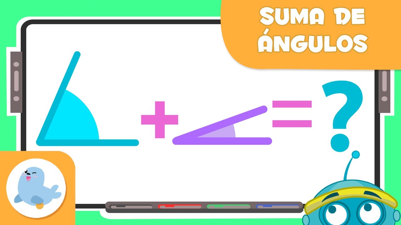 Suma de ÁNGULOS ➕ Sistema sexagesimal 📐 Matemáticas para niños