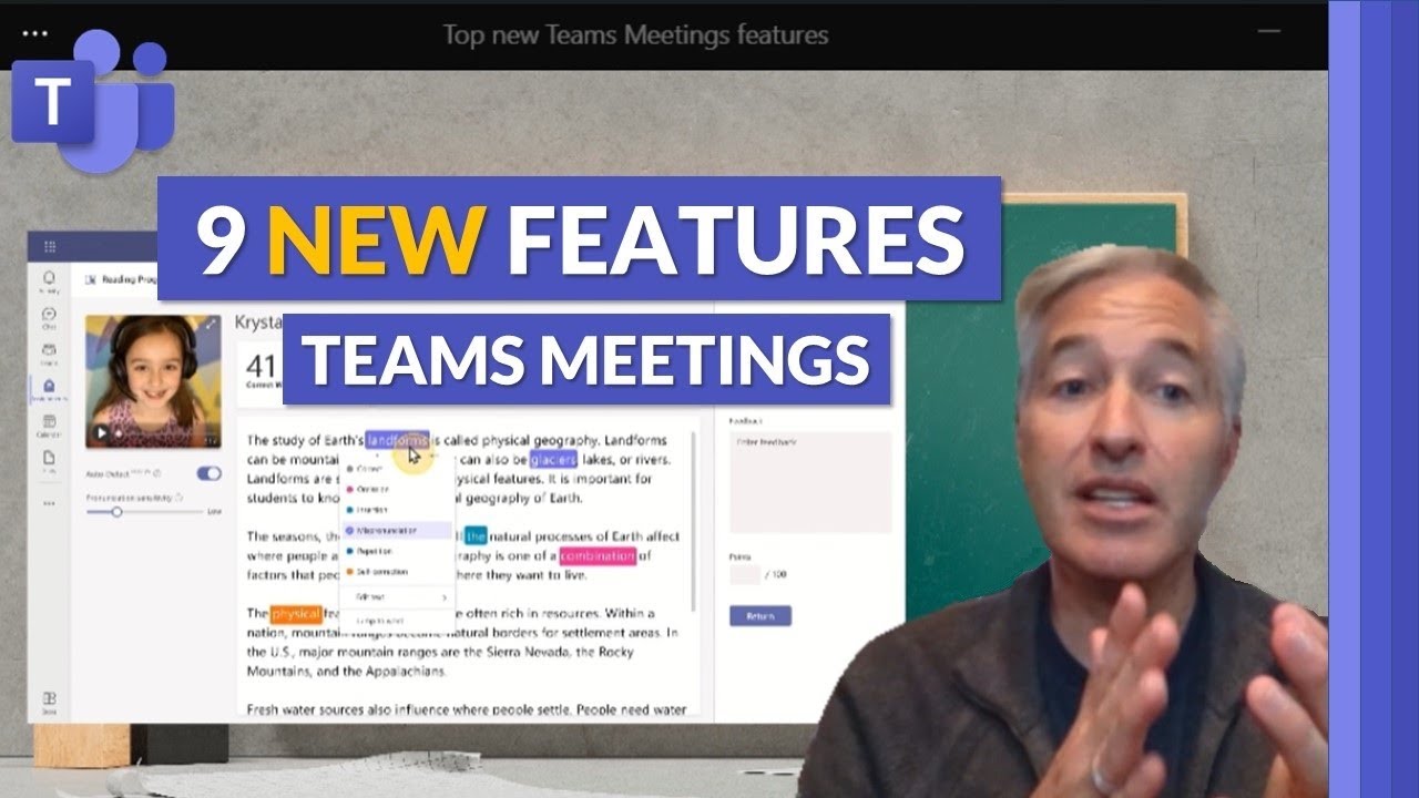 9 НОВЫХ функций в совещаниях Microsoft Teams 2021 | Режим докладчика, динамический просмотр, инте...