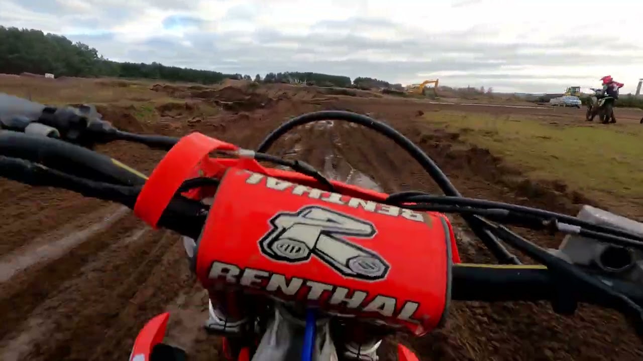 Leuchars mx track vlog 7th Jan 24