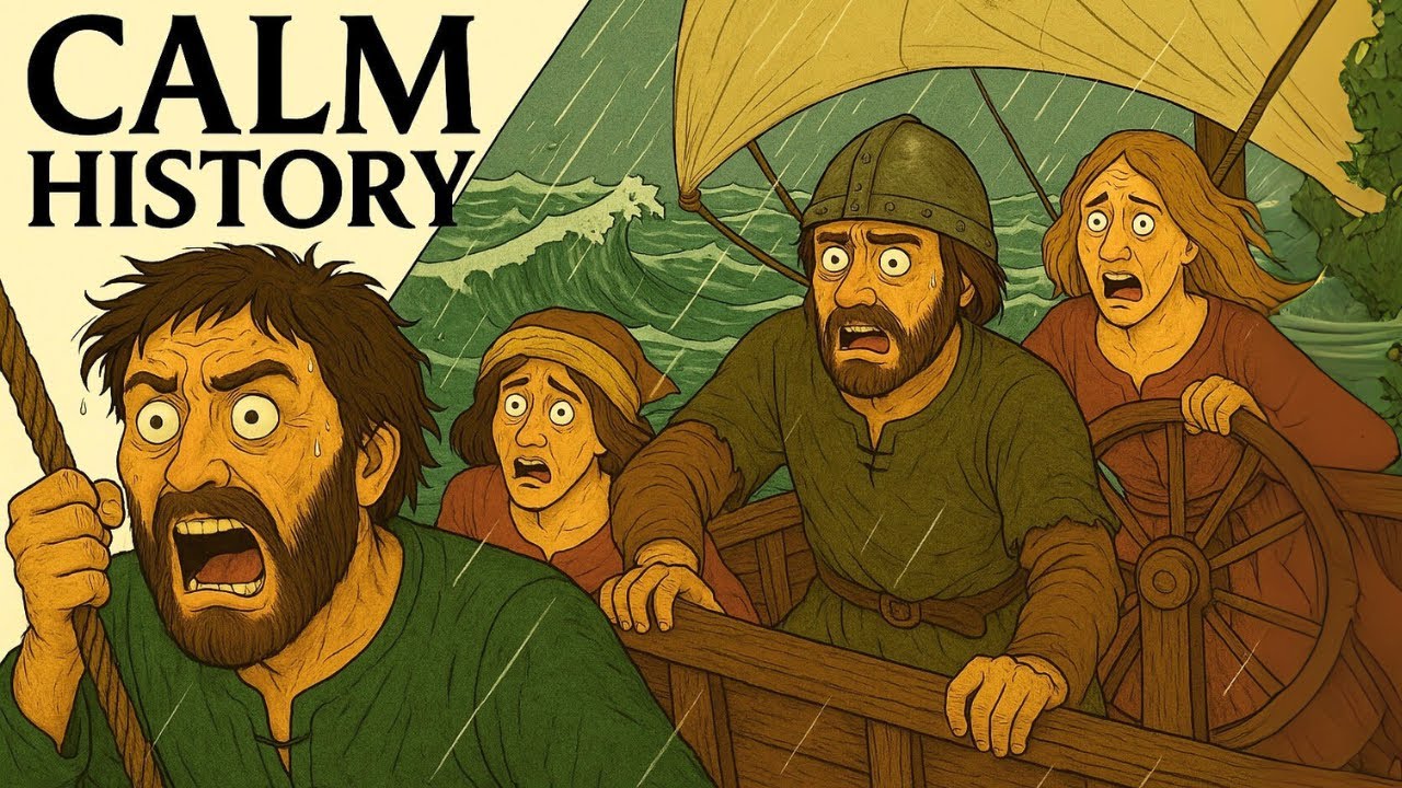 How Medieval Sailors SURVIVED Deadly Seas | Boring History for Sleep