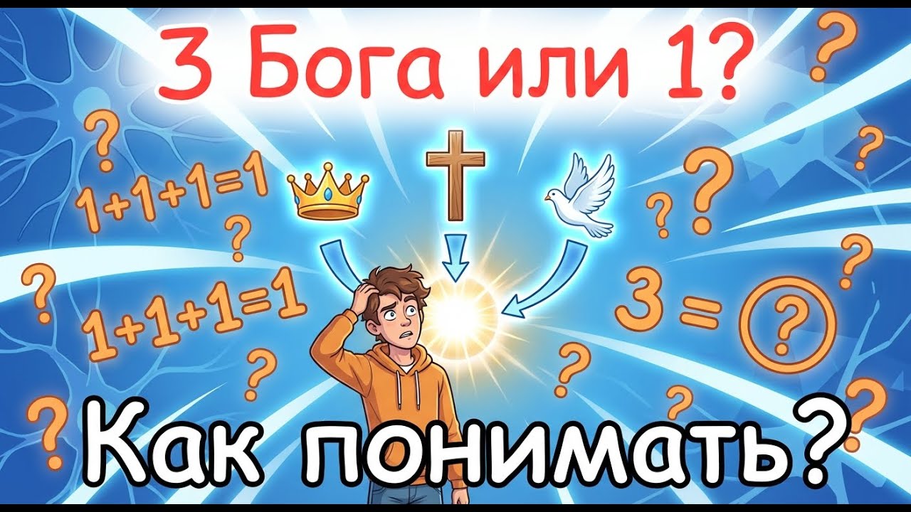 Троица объяснена МЕНЕЕ чем за 9 минут!