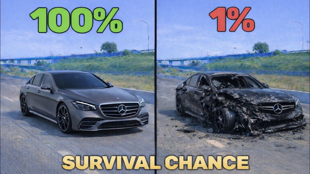 BeamNG.drive Realistic Crashes #11 Epic Survival Chance Test